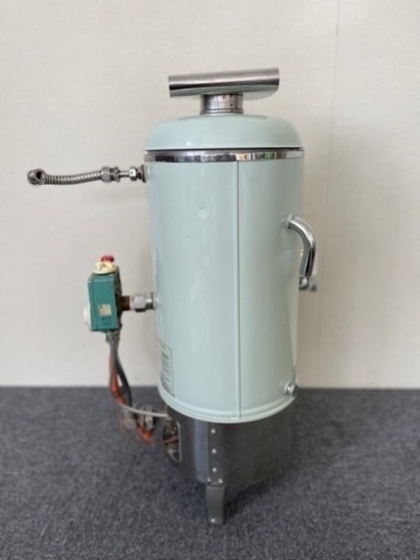 HOSOYAMA 細山熱器 貯蔵湯沸器 DST-特号 10L LPガス用 レトログリーン 中古品