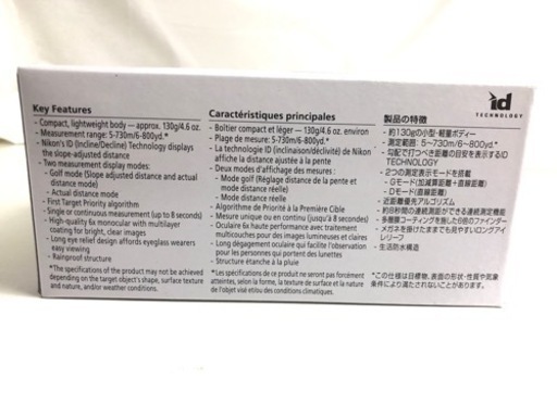【新品未使用】Nikon COOLSHOT 20i GⅡ 【物々交換歓迎】ゴルフ距離　計測