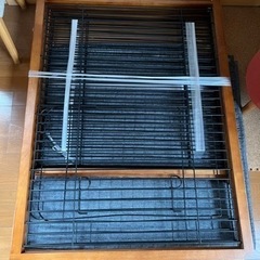 大型犬　ケージ　木製　
