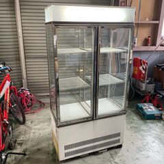【4面ガラス　冷蔵ショーケース　未清掃の為破格にて出品　動作問題...