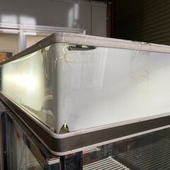 【4面ガラス　冷蔵ショーケース　未清掃の為破格にて出品　動作問題なし　臭い無　メーカー不明　引取限定（八王子市）】の画像