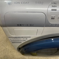 ドラム式洗濯機　シャープ　の画像