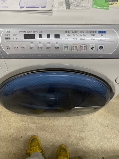 ドラム式洗濯機　シャープ　