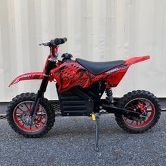 電動バイク 500W 前後サス ポケバイの画像