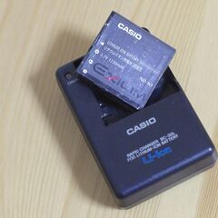 【無料】カシオ充電器　BC-30Lの画像