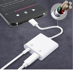 Type C to 3.5mmイヤホン変換アダプタの画像