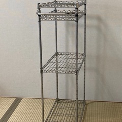 (値下げ！)銀ラックの画像