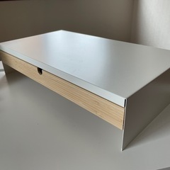 【IKEA】モニタースタンド　引き出し付