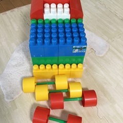 全身でブロック 大きなブロック  ごっこ遊び　おまけのお品