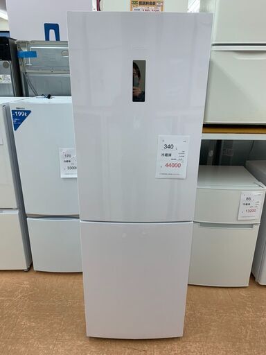 C-16◇JR-NF340A◇冷蔵庫　340L　2019年　Haier製