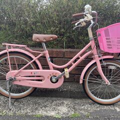 中古自転車 18インチ ブリヂストン 低学年女の子