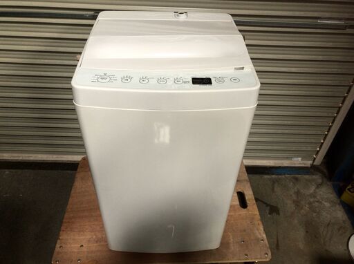 TAGlabel by amadana/AT-WM45B-WH 全自動洗濯機 4.5kg 2019年製
