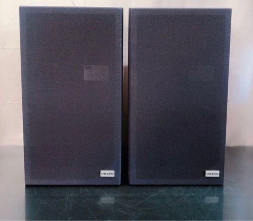AGP21 ONKYO オンキョー E-313A OAK スピーカー ペア セット 音出し確認済み made in Japan 中古品　スピーカーシステム