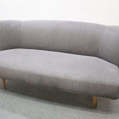 IDEE　イデー 2人掛けソファ KAI SOFA カイソファ グレー ファブリック IDEE  中古家具 店頭引取歓迎 R5527)