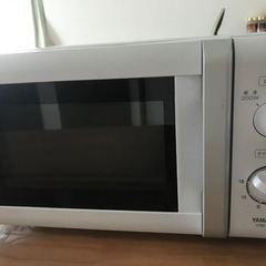 2017年製電子レンジの画像