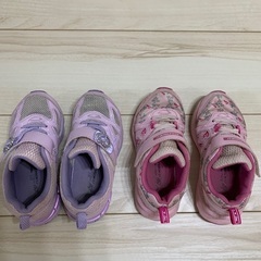 【値下げ】女の子シューズ　俊足　17センチ