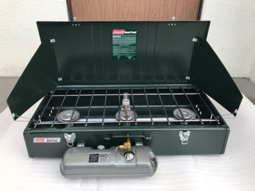 コールマン428スリーバーナーコンロです