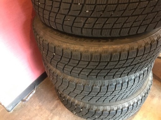 【中古】SUZUKI &ブリジストン スタッドレスタイヤ 155/65R14 75Q