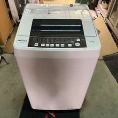 美品　Hisense 5.5kg 洗濯機【2018年製】