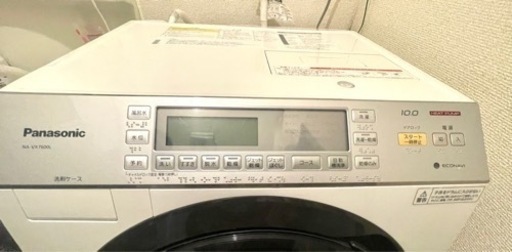 パナソニック　ドラム式洗濯機　10kg 