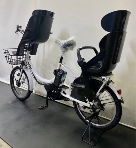 関東全域送料無料 保証付き 電動自転車 ブリヂストン ビッケ2 20インチ 8.7ah 3人乗り デジタル