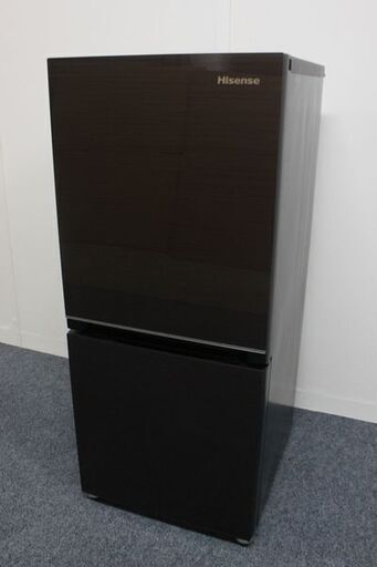 ハイセンス ブラウン HR-G13B-BR 2ドア /右開きタイプ /134L 冷凍室 46L 2020年製   中古家電 店頭引取歓迎 R5443)