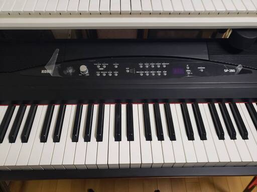 KORG(コルグ) 電子ピアノ 88鍵 ブラック SP-280-BK 2017年7月購入