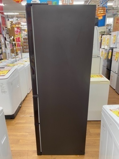 I372　HITACHI 冷蔵庫（375Ｌ） 右開き　2019年製　動作確認済　クリーニング済