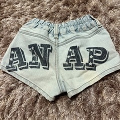 ANAP★デニムショートパンツ★90㌢☺︎の画像