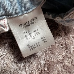 ANAP★デニムショートパンツ★90㌢☺︎の画像