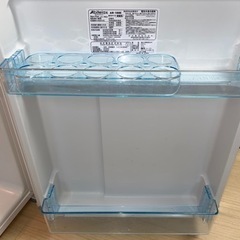 コンパクトなのに沢山入る冷蔵庫！の画像
