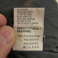 55DSL nylon kilting jacket SizeM khaki/navy　フィフティファイブディーゼル　ナイロンキルティングジャケット　サイズMの画像