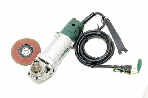 日立工機　HiKOKIi ディスクグラインダ PDH-100F 強力 低速 高トルク形 100V HITACHI 中古品　動作確認済み