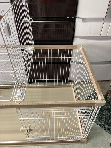アイリスオーヤマ ウッディサークル ナチュラル 中型犬用　　リサイクルショップ宮崎屋住吉店22.3.22　ｙ