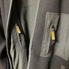 Burton knit reversible jacket black SizeL　バートン　ニットリバーシブルジャケット　黒　サイズL　新品同様ですの画像