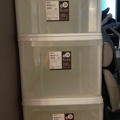《有料》収納 クリアケース（M）の画像