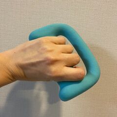 【中古】ダンベル１kg×２水色の画像