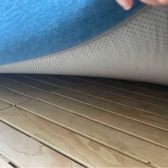 すのこベッドフレーム　シャギーブラウン　シングルサイズの画像