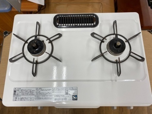 I418 ★ パロマ★ 都市ガステーブル ★ 水無し片面焼きグリル　クリーニング済