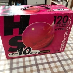 未開封/未使用品✨TDK✨VHSビデオカセットテープ✨HS120...