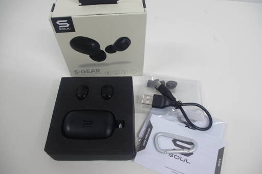 SOUL S-GEAR イヤホン SS56BK(U)02 (BLACK)
