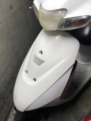 原付バイク　白