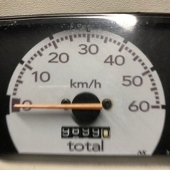 原付バイク　白の画像