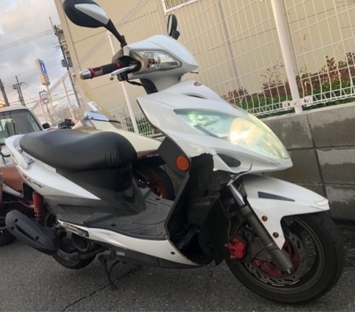 売れました！ 動画有り キムコ レーシング 125 原付2種 Fi インジェクション 125cc