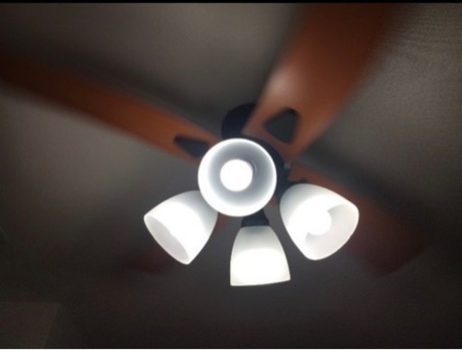シーリングファン　LEDライト