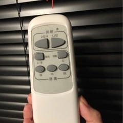シーリングファン　LEDライトの画像