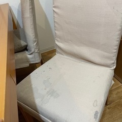 （取引中）ニトリ　ダイニングテーブル&チェア四脚　の画像