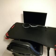 【お値下げしました】ゲーミングＰＣデスク、チェア