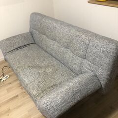 ニトリ　ソファベッド(マークスAM GY)の画像