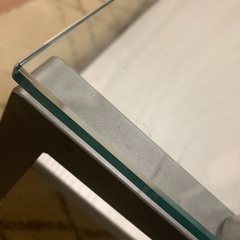 ニトリ ガラステーブルの画像